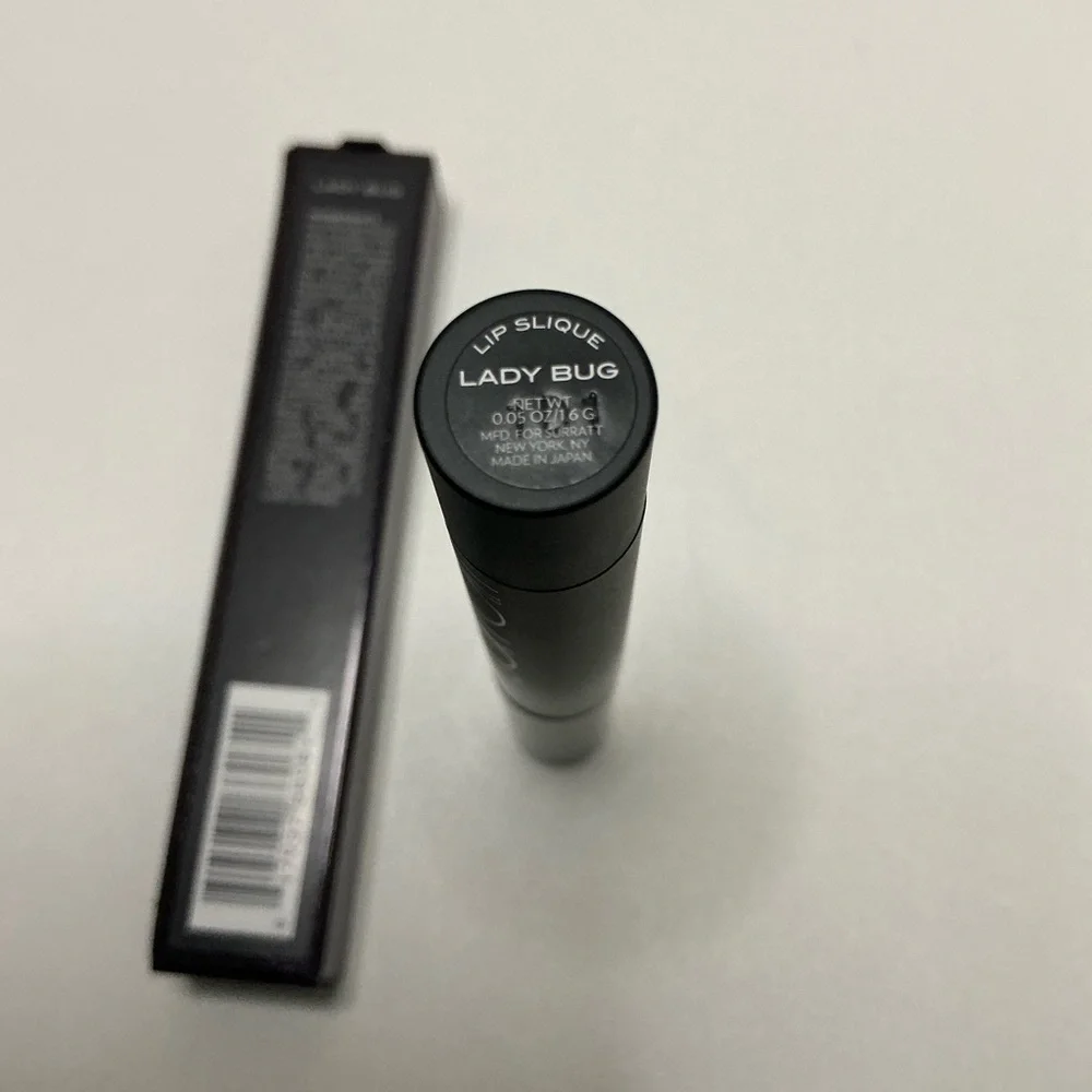 Surratt Lipslique Lipstick Lady Bug Warm Coral Hydrating Sheer Luxe New in box